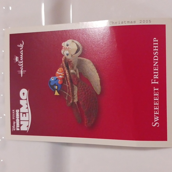 Hallmark Finding Nemo "Sweeeet Friendship" Keepsake Ornament 🐟🐠🐡 - Picture 11 of 12